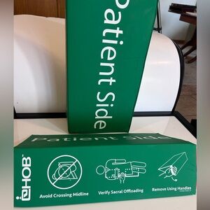 EHOB Position Perfect Set of Covered Wedges Pillow Sacral Offloading with Handle